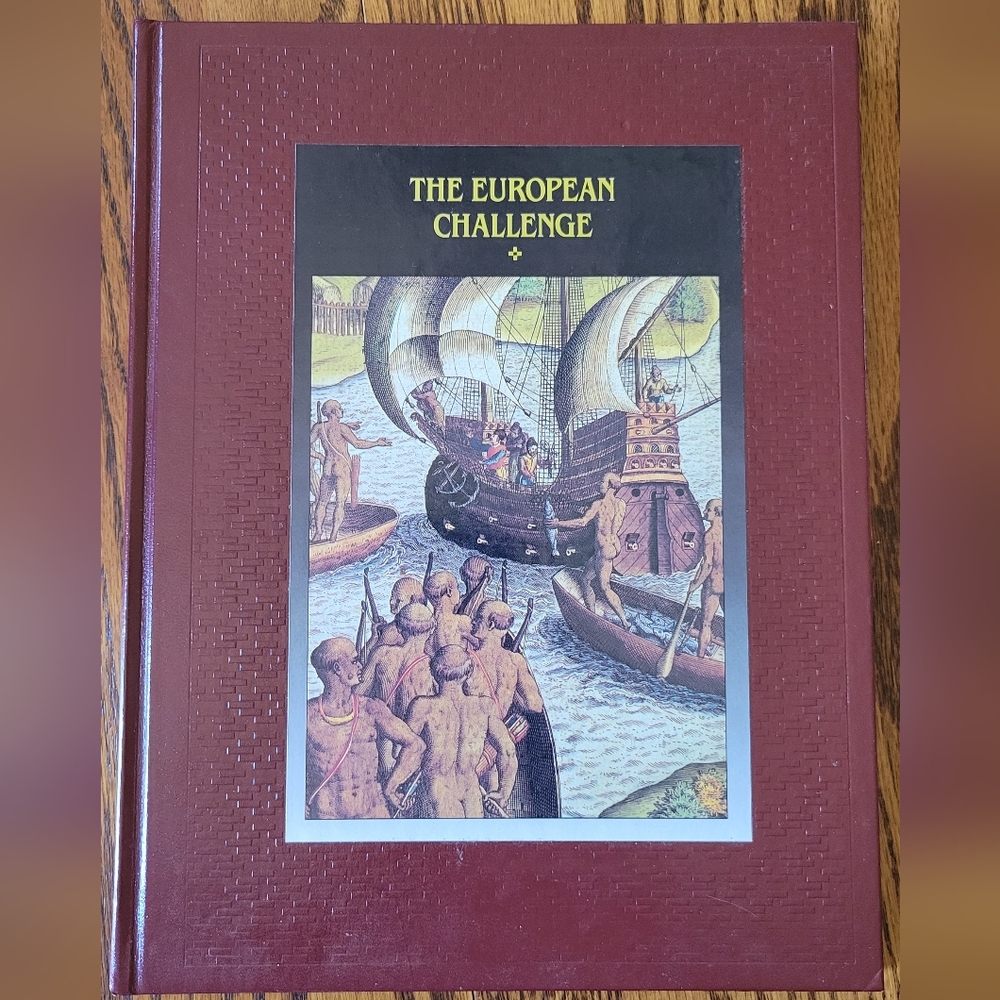 The European challenge Hardcover book